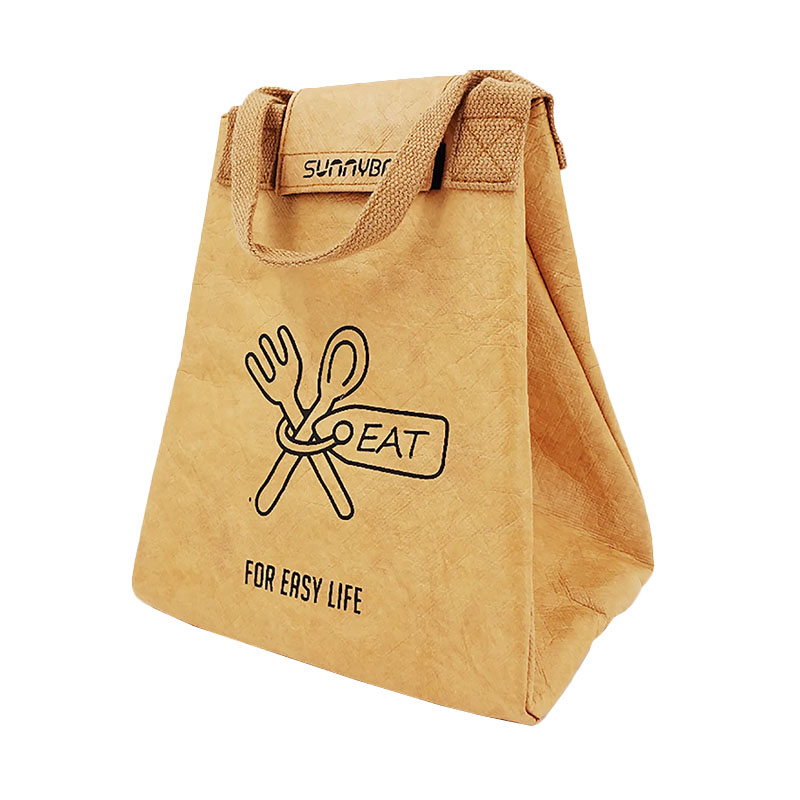 ¿Cuáles son las características de la bolsa de almuerzo de Tyvek?